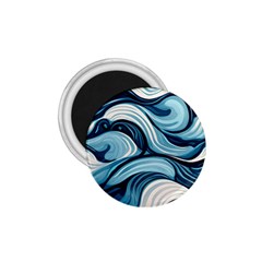 Pattern Ocean Waves Arctic Ocean Blue Nature Sea 1 75  Magnets by danenraven