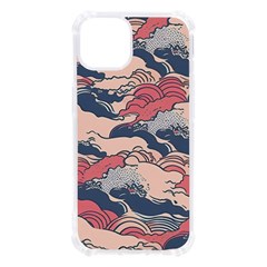 Waves Ocean Sea Water Pattern Rough Seas Iphone 13 Tpu Uv Print Case by danenraven