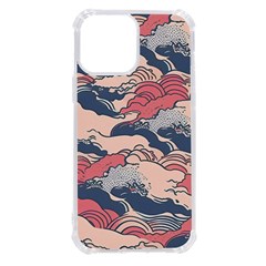 Waves Ocean Sea Water Pattern Rough Seas Iphone 13 Pro Max Tpu Uv Print Case by danenraven