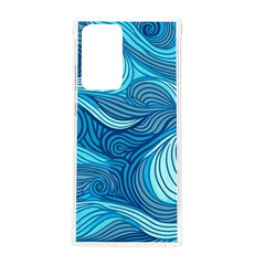 Ocean Waves Sea Abstract Pattern Water Blue Samsung Galaxy Note 20 Ultra Tpu Uv Case by danenraven