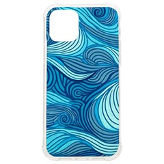 Ocean Waves Sea Abstract Pattern Water Blue Iphone 12/12 Pro Tpu Uv Print Case by danenraven