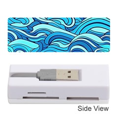 Pattern Ocean Waves Blue Nature Sea Abstract Memory Card Reader (stick) by danenraven