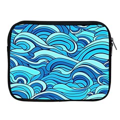 Pattern Ocean Waves Blue Nature Sea Abstract Apple Ipad 2/3/4 Zipper Cases by danenraven