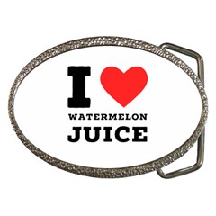 I Love Watermelon Juice Belt Buckles by ilovewhateva