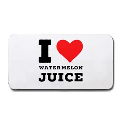 I Love Watermelon Juice Medium Bar Mat by ilovewhateva