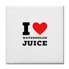 I Love Watermelon Juice Face Towel by ilovewhateva