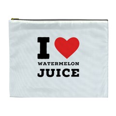 I Love Watermelon Juice Cosmetic Bag (xl) by ilovewhateva