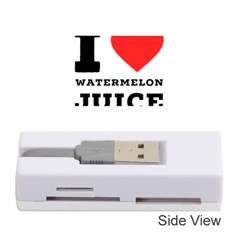 I Love Watermelon Juice Memory Card Reader (stick) by ilovewhateva