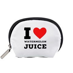 I Love Watermelon Juice Accessory Pouch (small) by ilovewhateva