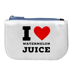 I Love Watermelon Juice Large Coin Purse by ilovewhateva