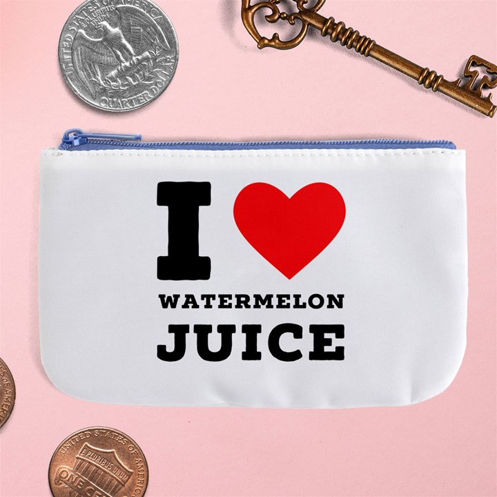 I love watermelon juice Large Coin Purse