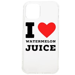 I Love Watermelon Juice Iphone 12 Pro Max Tpu Uv Print Case by ilovewhateva