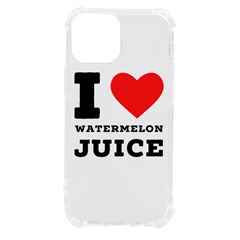 I Love Watermelon Juice Iphone 13 Mini Tpu Uv Print Case by ilovewhateva