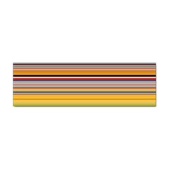 Neopolitan Horizontal Lines Strokes Sticker Bumper (10 Pack) by Bangk1t