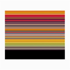 Neopolitan Horizontal Lines Strokes Small Glasses Cloth