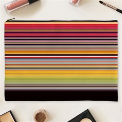 Neopolitan Horizontal Lines Strokes Cosmetic Bag (xxxl)