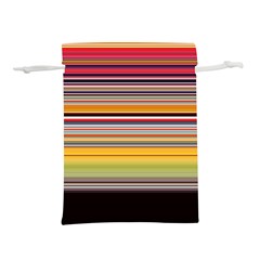 Neopolitan Horizontal Lines Strokes Lightweight Drawstring Pouch (l)