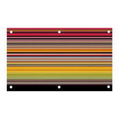 Neopolitan Horizontal Lines Strokes Banner And Sign 5  X 3  by Bangk1t