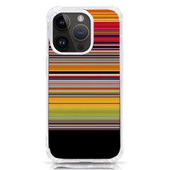 Neopolitan Horizontal Lines Strokes Iphone 14 Pro Tpu Uv Print Case by Bangk1t