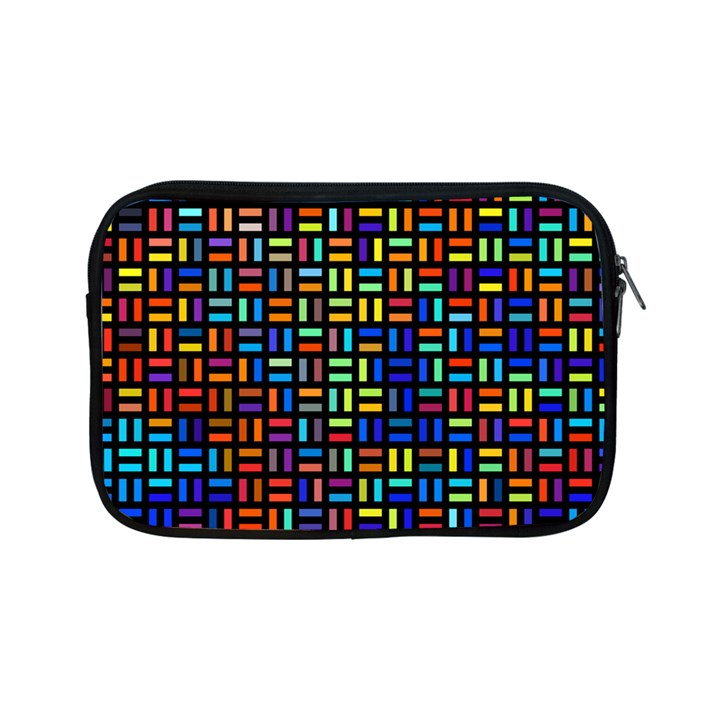 Geometric Colorful Square Rectangle Apple iPad Mini Zipper Cases