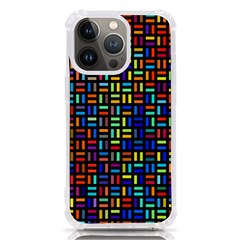 Geometric Colorful Square Rectangle Iphone 13 Pro Tpu Uv Print Case