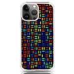 Geometric Colorful Square Rectangle iPhone 13 Pro Max TPU UV Print Case Front