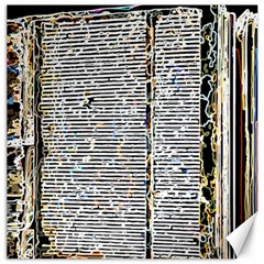 Manuscript Lost Pages Lost History Canvas 12  X 12  by Bangk1t