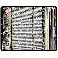 Manuscript Lost Pages Lost History Fleece Blanket (medium)