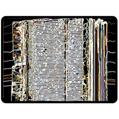 Manuscript Lost Pages Lost History Two Sides Fleece Blanket (large) by Bangk1t