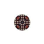 Symmetry Geometric Pattern Texture 1  Mini Magnets Front