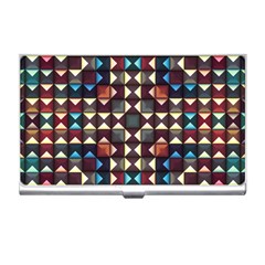 Symmetry Geometric Pattern Texture Business Card Holder