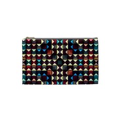 Symmetry Geometric Pattern Texture Cosmetic Bag (small) by Bangk1t