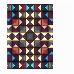 Symmetry Geometric Pattern Texture Large Garden Flag (two Sides) by Bangk1t