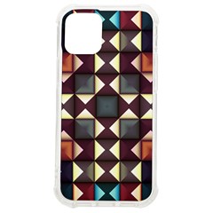 Symmetry Geometric Pattern Texture Iphone 12 Mini Tpu Uv Print Case	 by Bangk1t