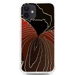 Red Gold Black Voracious Plant Leaf Iphone 12/12 Pro Tpu Uv Print Case by Bangk1t