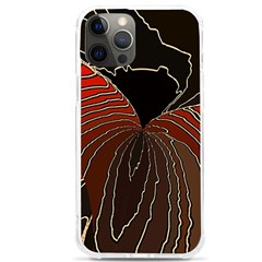 Red Gold Black Voracious Plant Leaf Iphone 12 Pro Max Tpu Uv Print Case by Bangk1t