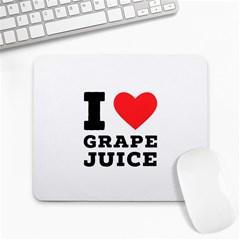 I Love Grape Juice Large Mousepad by ilovewhateva