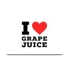 I Love Grape Juice Plate Mats by ilovewhateva