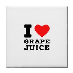 I Love Grape Juice Face Towel by ilovewhateva