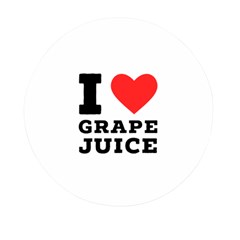 I Love Grape Juice Mini Round Pill Box by ilovewhateva