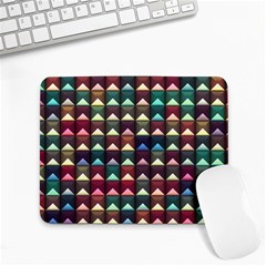 Diamond Geometric Square Design Pattern Small Mousepad by Bangk1t