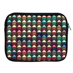 Diamond Geometric Square Design Pattern Apple Ipad 2/3/4 Zipper Cases