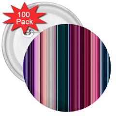 Vertical Line Color Lines Texture 3  Buttons (100 Pack)  by Bangk1t