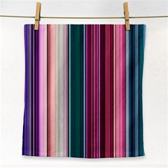 Vertical Line Color Lines Texture Face Towel