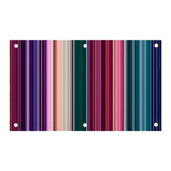 Vertical Line Color Lines Texture Banner And Sign 5  X 3  by Bangk1t