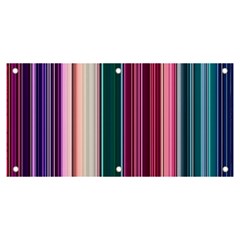 Vertical Line Color Lines Texture Banner And Sign 6  X 3  by Bangk1t