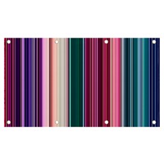 Vertical Line Color Lines Texture Banner And Sign 7  X 4  by Bangk1t