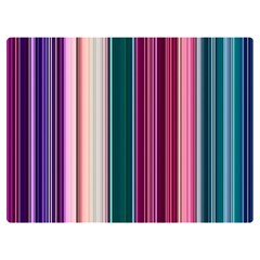 Vertical Line Color Lines Texture Premium Plush Fleece Blanket (extra Small) by Bangk1t