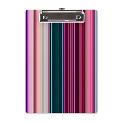 Vertical Line Color Lines Texture A5 Acrylic Clipboard by Bangk1t