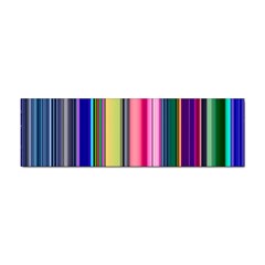 Pastel Colors Striped Pattern Sticker Bumper (10 Pack) by Bangk1t